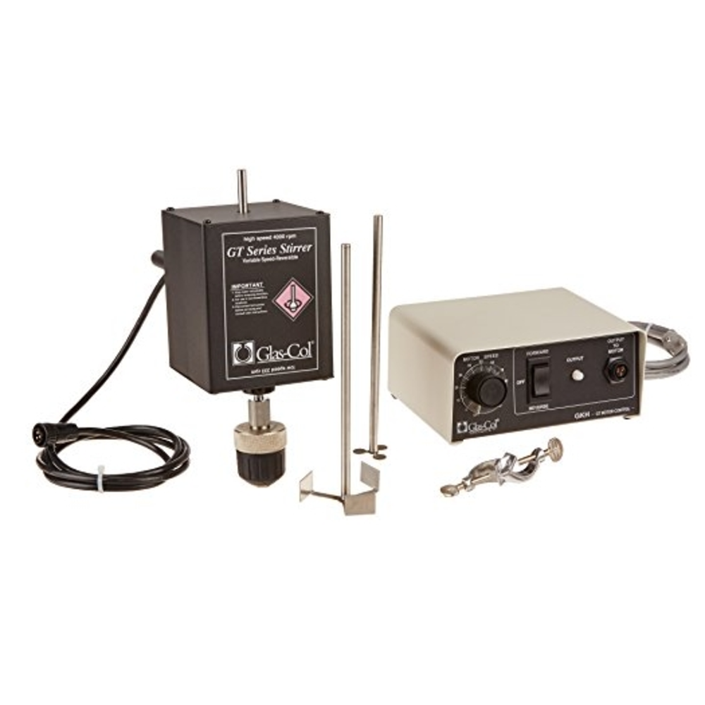 Stirring system, 1/40hp dual shaft motor, 12:1 gearmotor, 333/4000 rpm, 120V